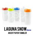 Laguna Snow Tumbler Insert Paper